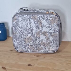 Simply Southern Grey Camo Insulated Lunch Bag